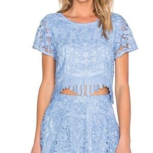 Lovers + friends Daycarion crop top size XS